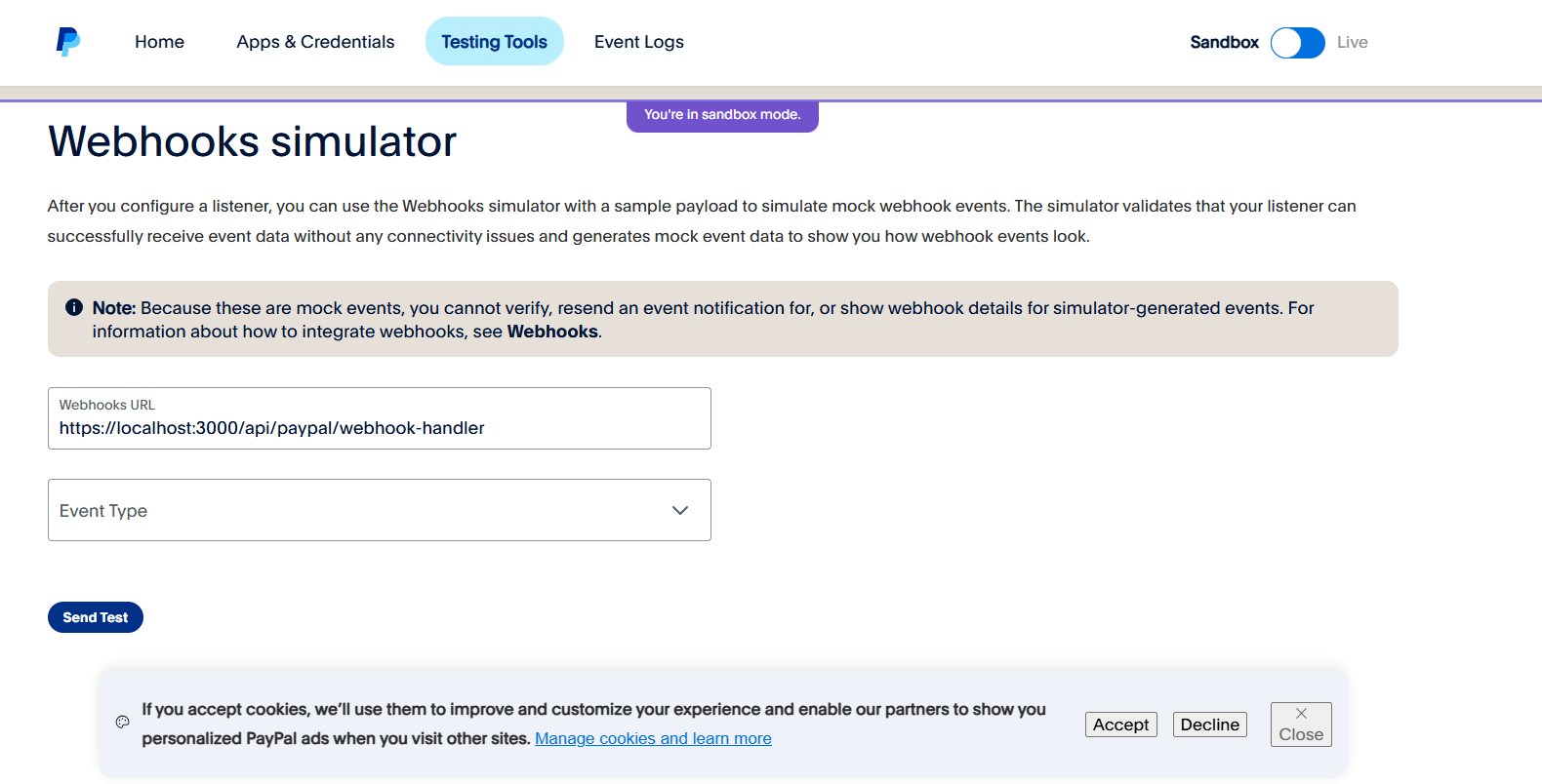 PayPal Configuration | NuxtPro